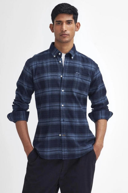 Barbour Forestfield Checked Navy Shirt