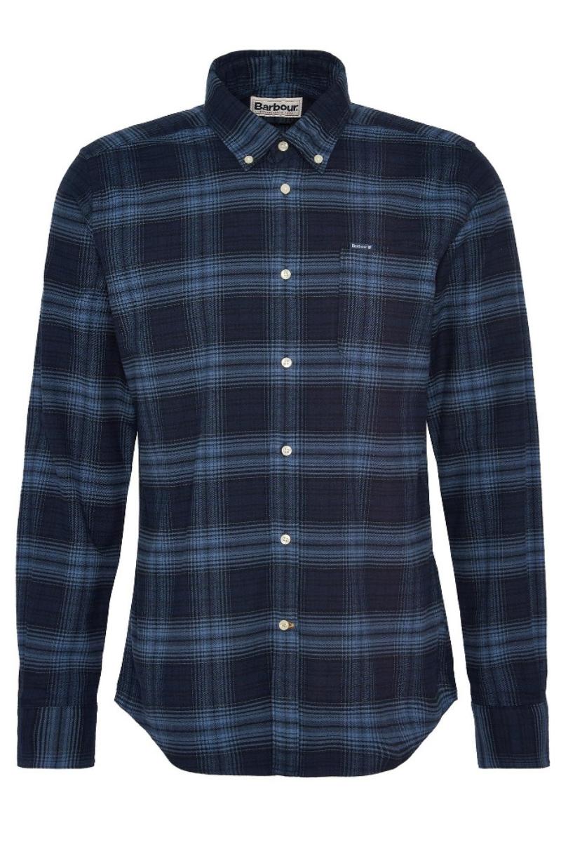 Barbour Forestfield Checked Navy Shirt