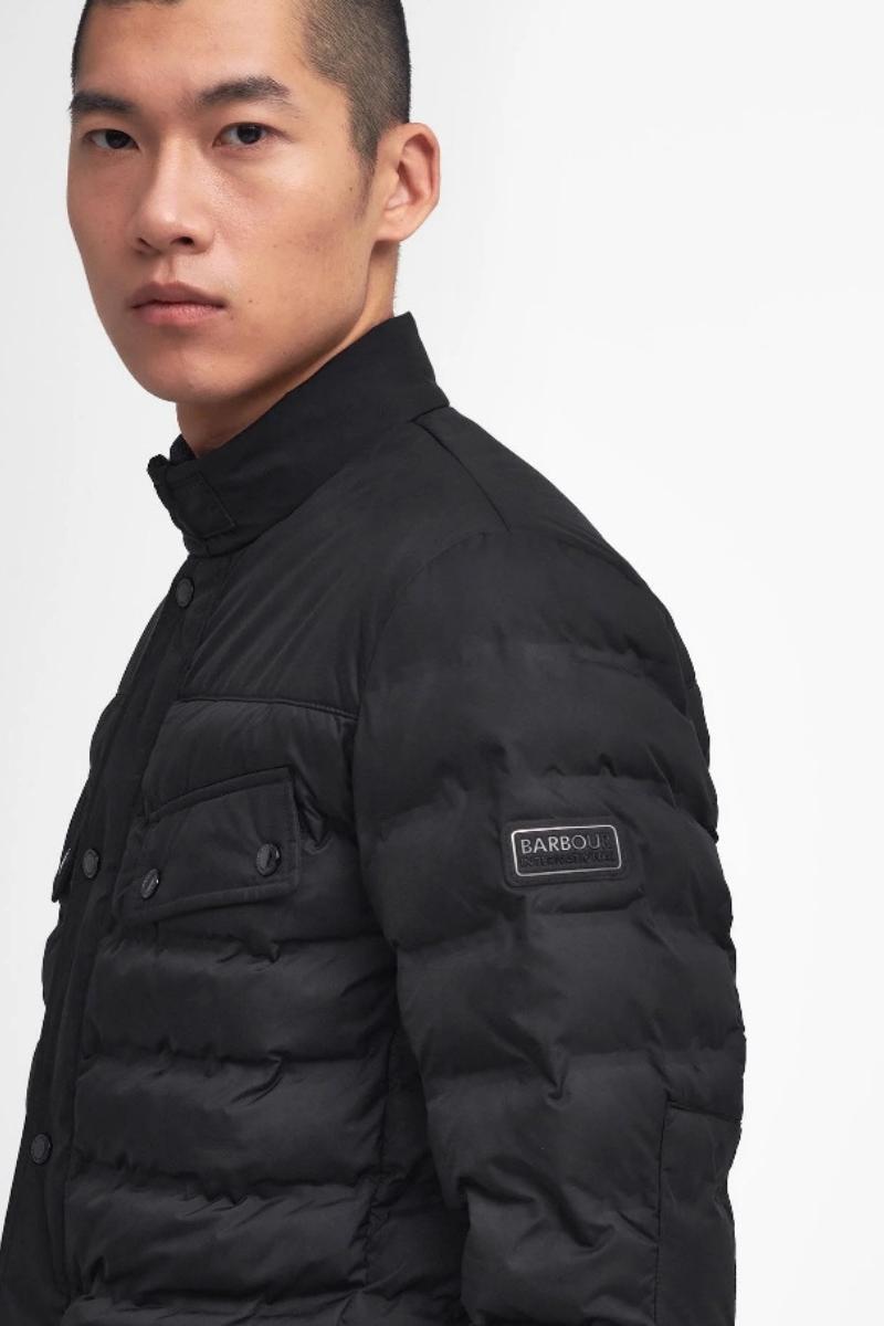 Barbour Intl Welded Puffer Black Jacket