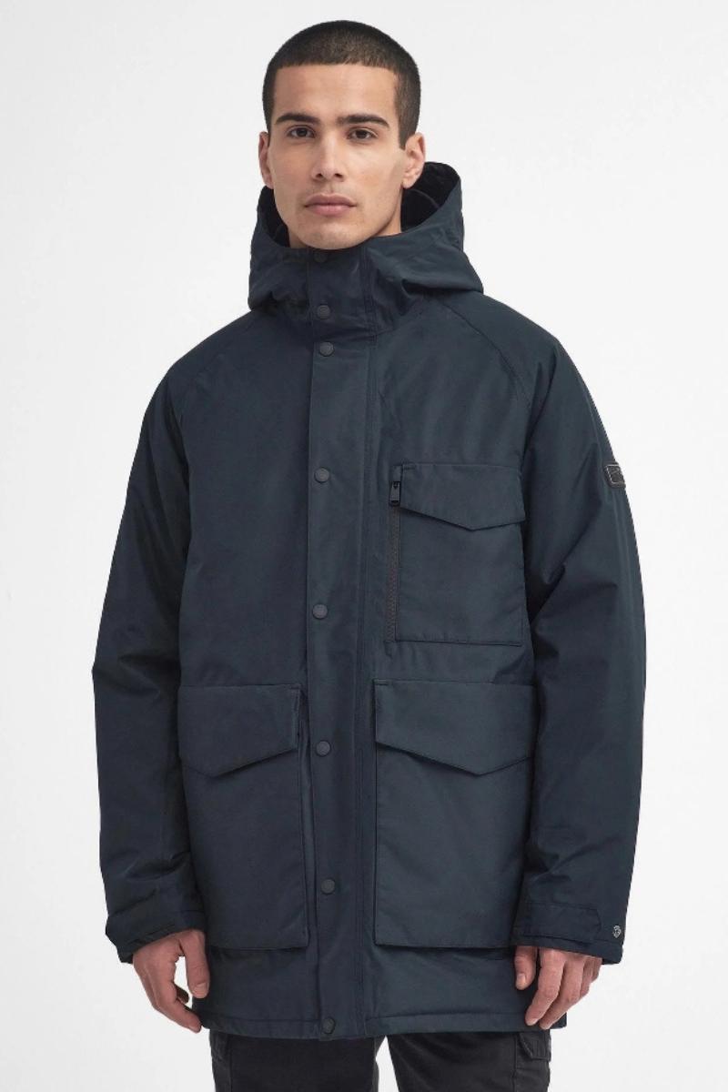 Barbour Intl Harwick Waterproof Black Jacket