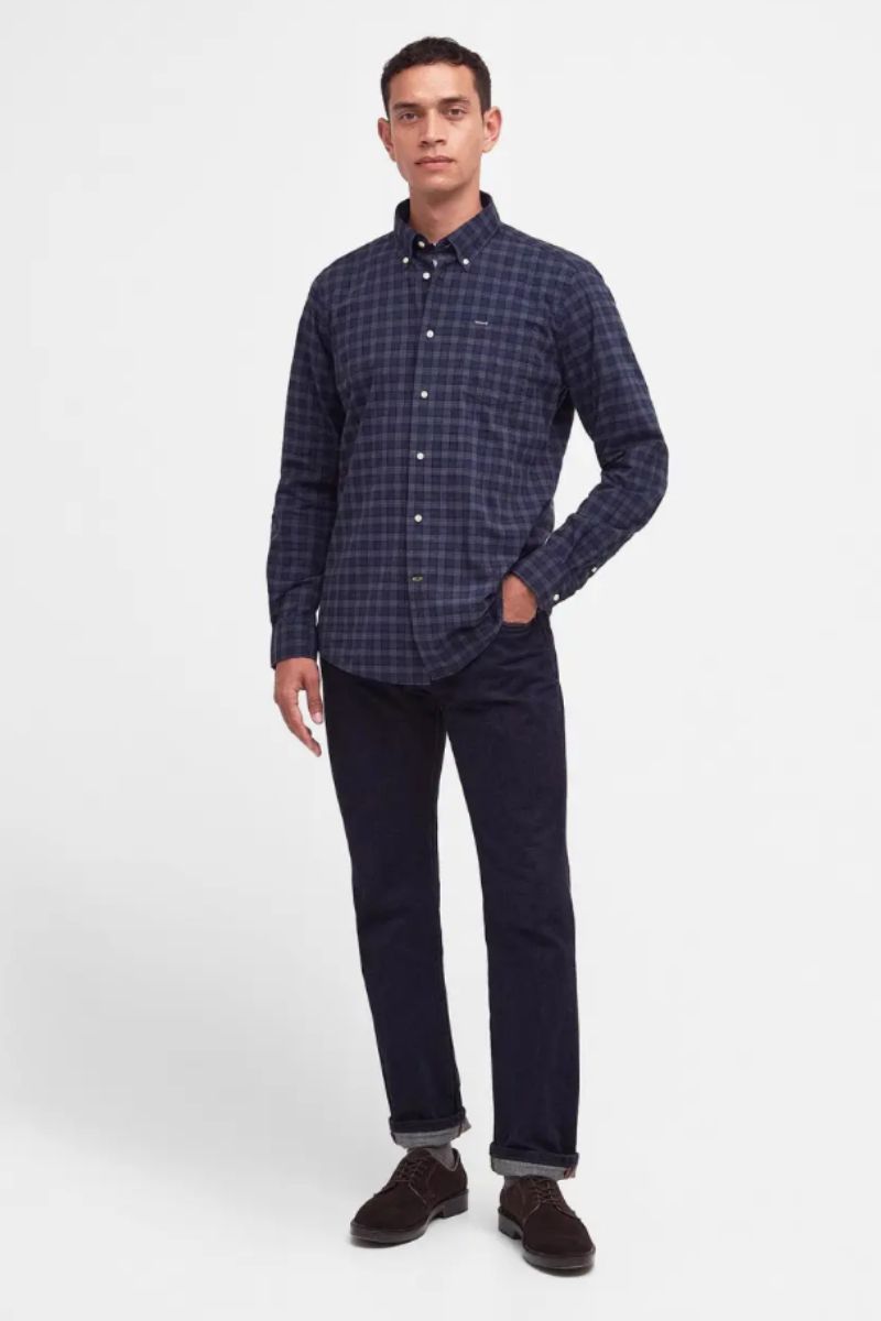 Barbour Lomond Shirt Midnight