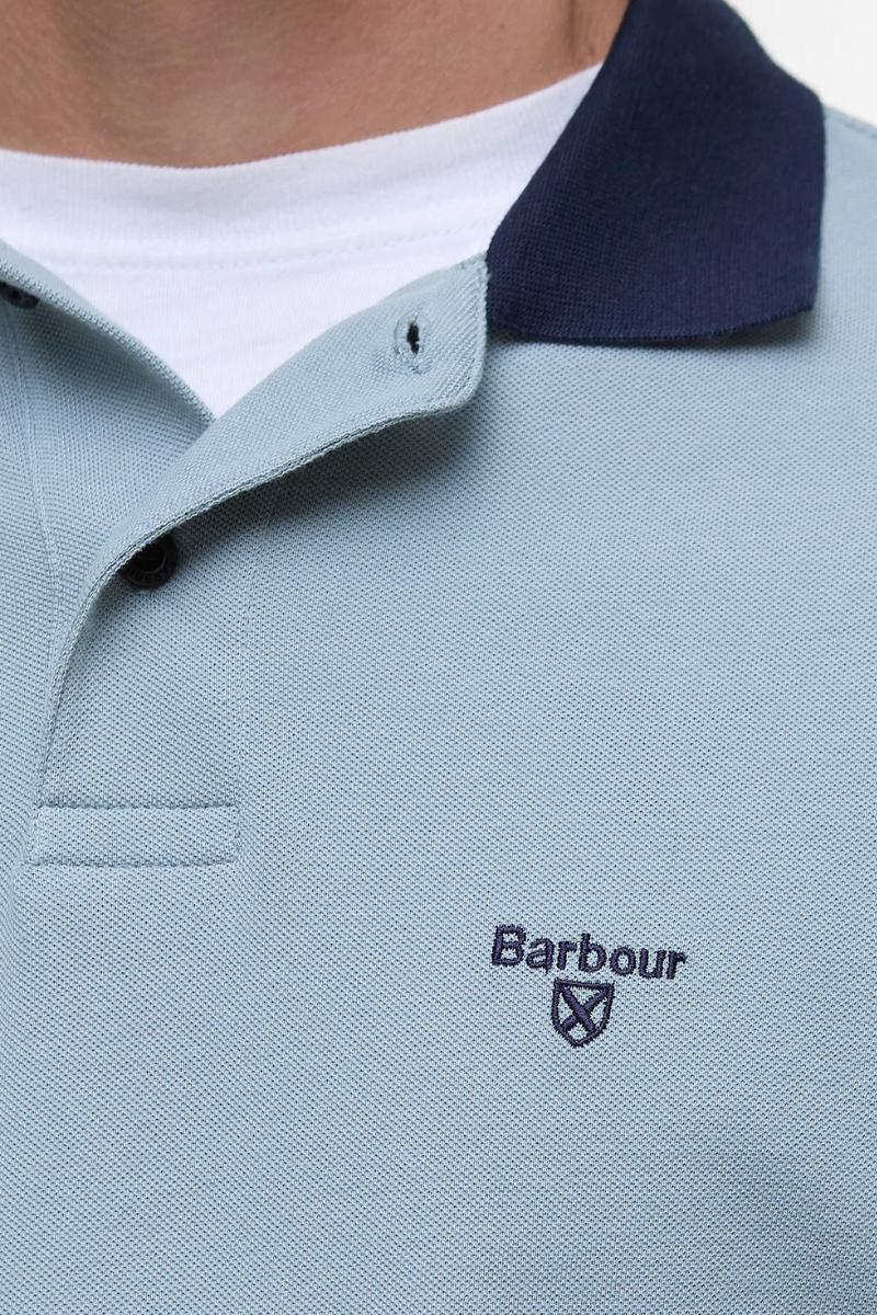 Barbour Lynmouth Poloshirt Lead