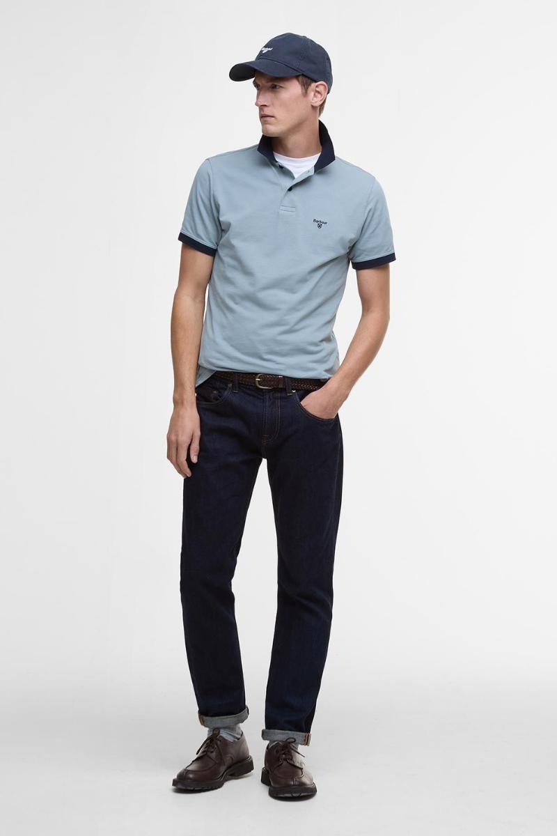 Barbour Lynmouth Poloshirt Lead