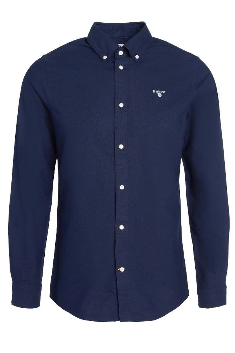 Barbour Oxtown Tailored Shirt Navy