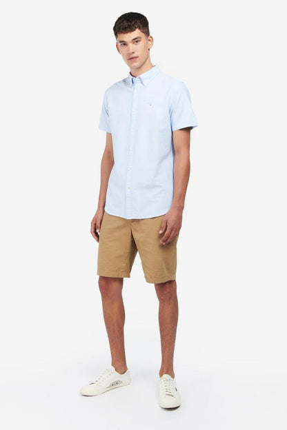 Barbour Oxtown Short Sleeve Shirt Sky Blue