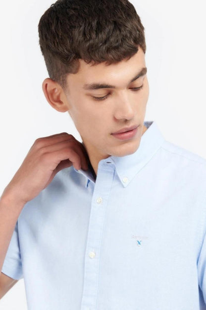 Barbour Oxtown Short Sleeve Shirt Sky Blue