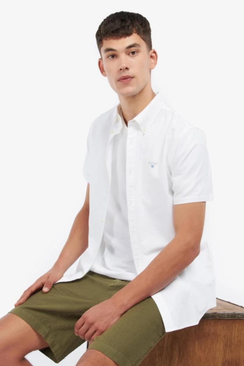 Barbour Oxtown Short Sleeve Shirt White