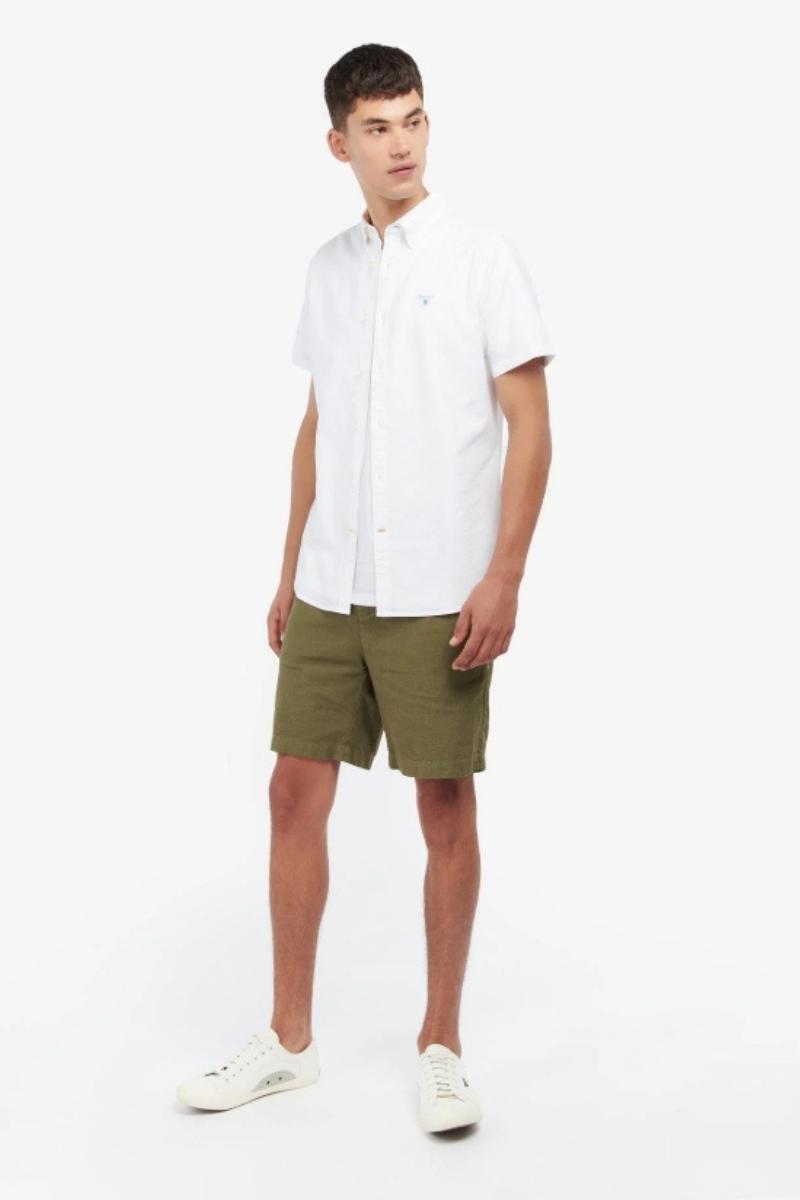 Barbour Oxtown Short Sleeve Shirt White