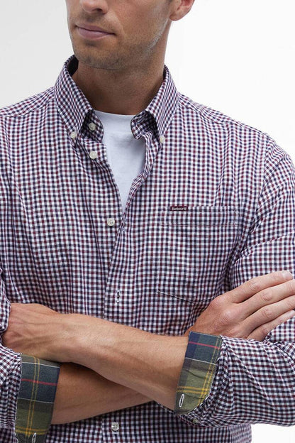 Barbour Padshaw Red Gingham Shirt