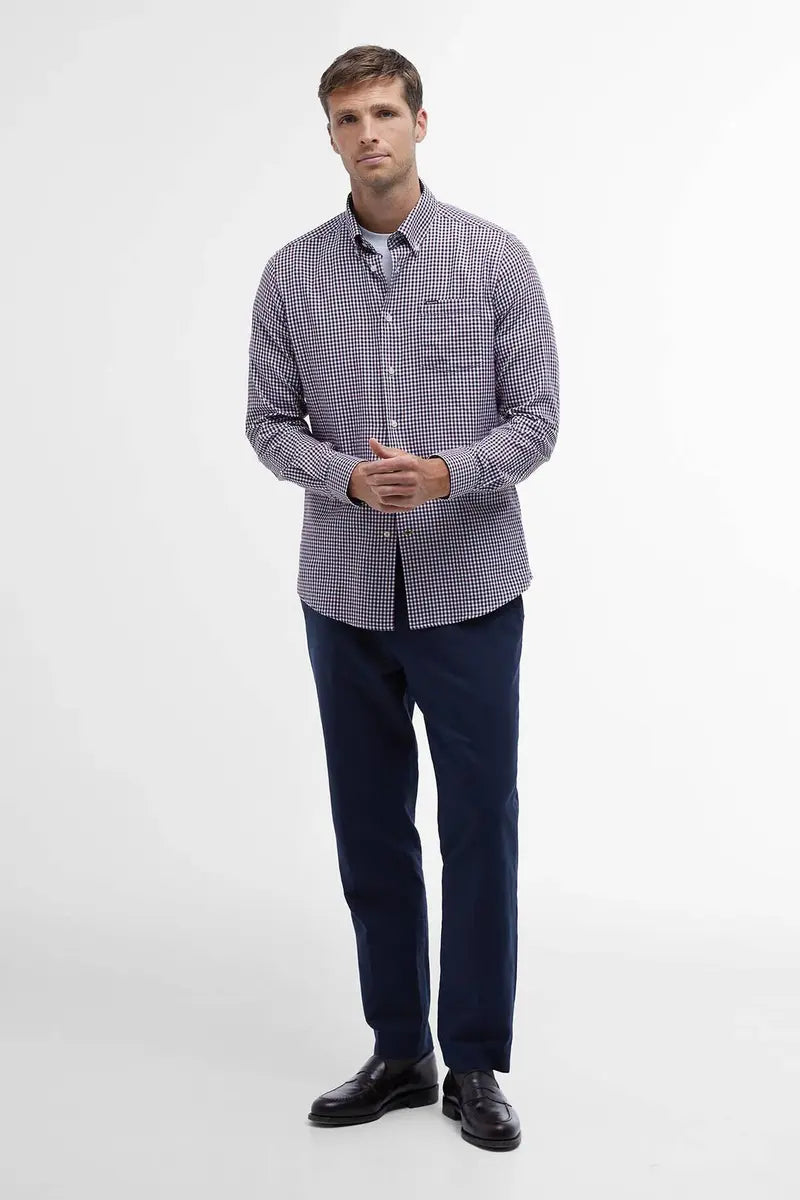 Barbour Padshaw Red Gingham Shirt