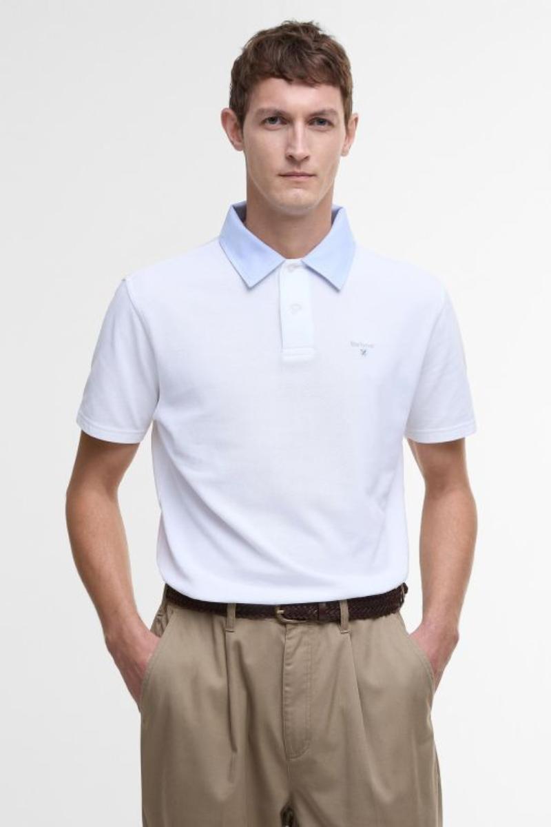 Barbour Oxtown Poloshirt White