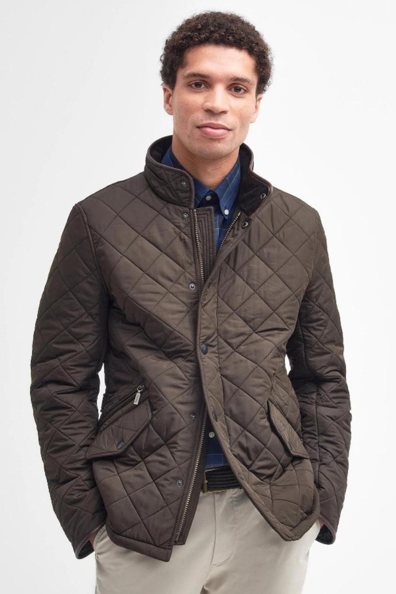 Barbour Powell Quilt Jacket Olive