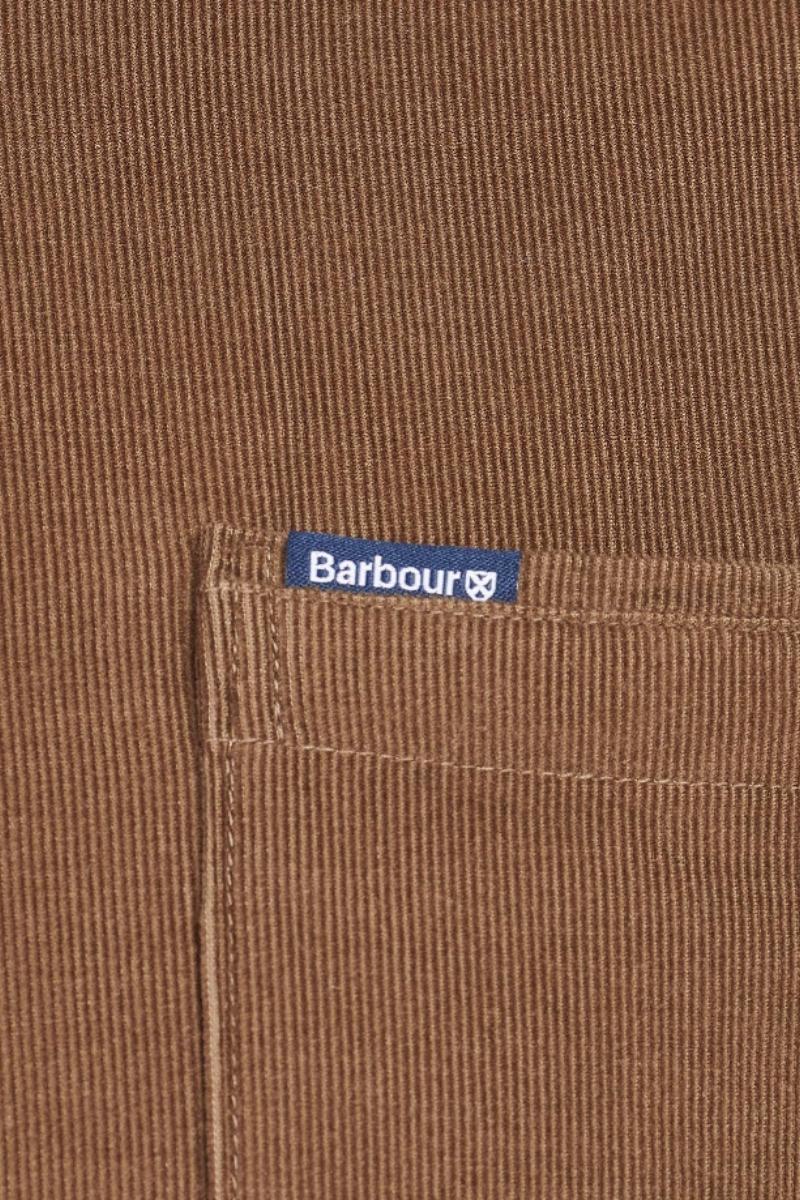 Barbour Ramsey Checked Brown Shirt