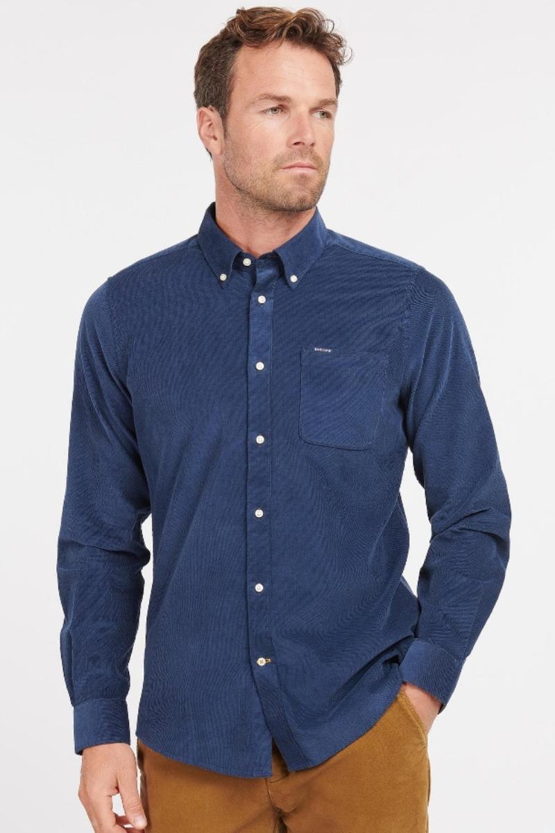 Barbour Ramsey Checked Navy Shirt