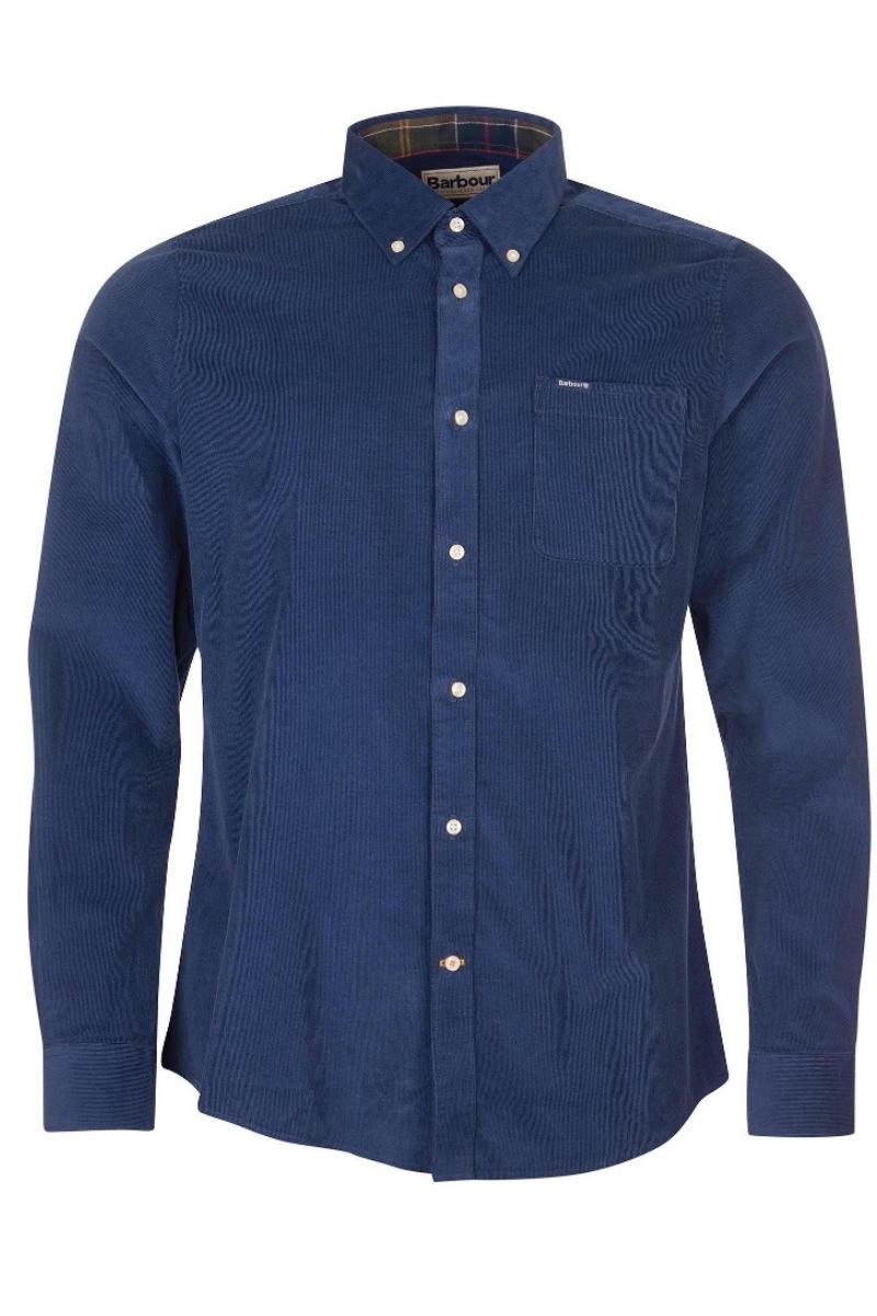 Barbour Ramsey Checked Navy Shirt