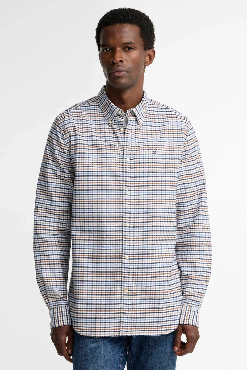 Barbour Rickwood Stone Shirt