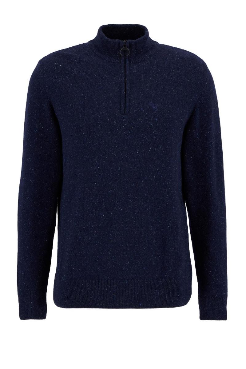 Barbour Ess Tisbury Half Zip Navy