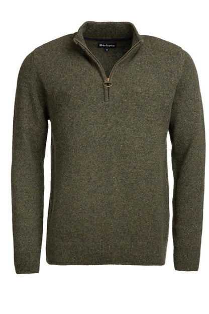 Barbour Ess Tisbury Half Zip Seaweed