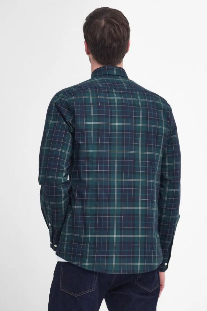 Barbour Wetheram Shirt Green Loch