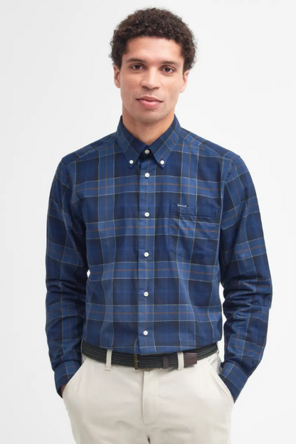 Barbour Wetheram Shirt Midnight