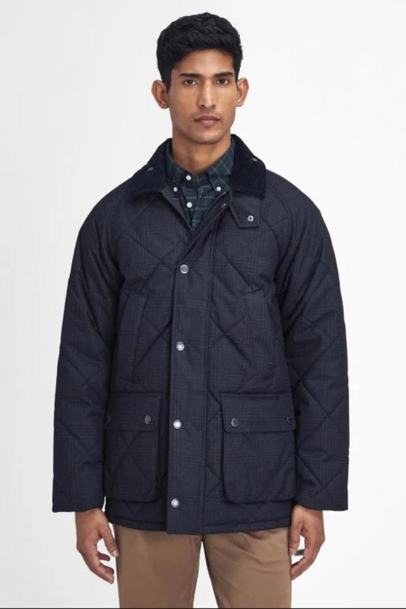 Barbour Winter Bedale Navy Jacket