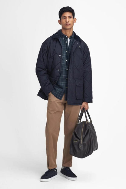 Barbour Winter Bedale Navy Jacket