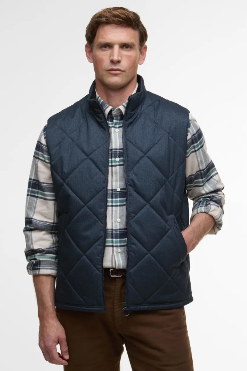 Barbour Winter Finn Gilet Navy