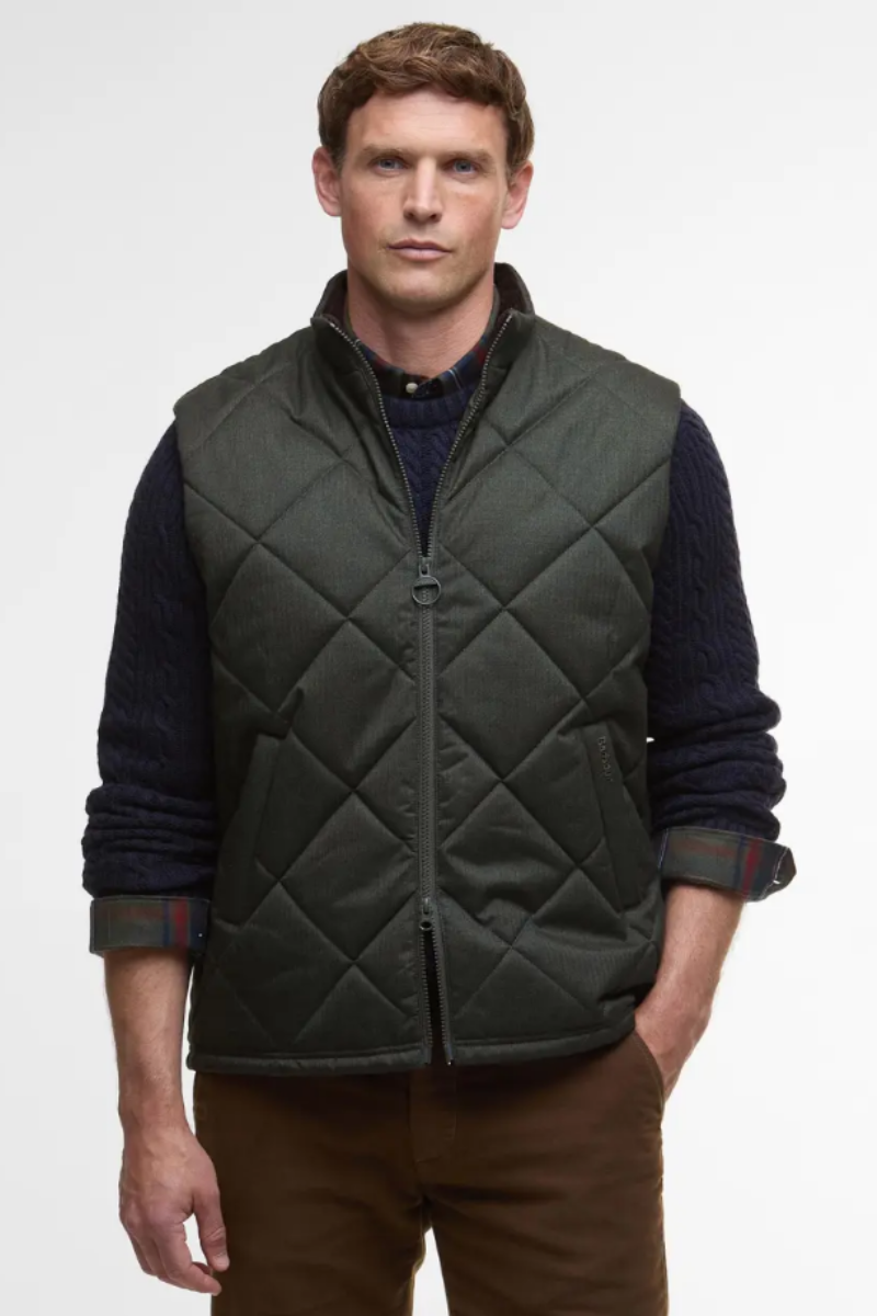 Barbour Winter Finn Gilet Olive
