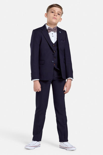 Benetti Boys Antoine Communion Suit Navy