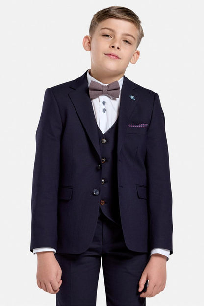 Benetti Boys Antoine Communion Suit Navy