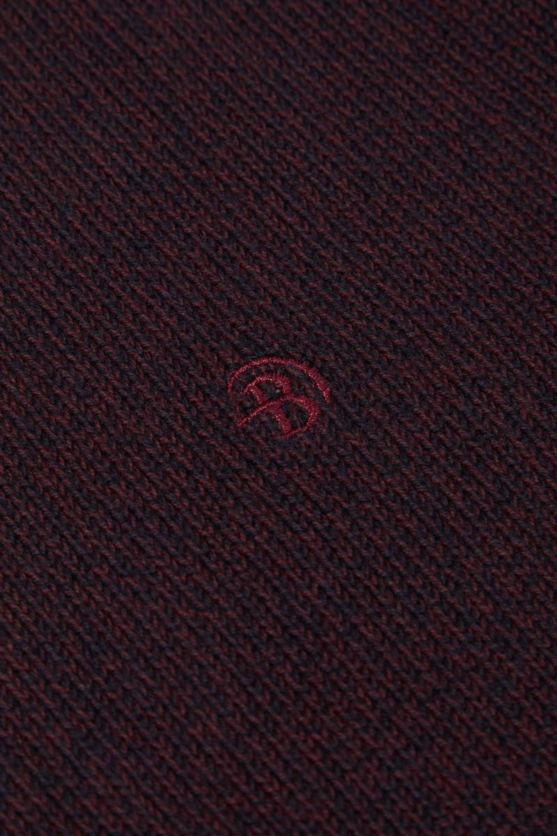 Benetti Brosna 1/4 Zip Jumper Bordo