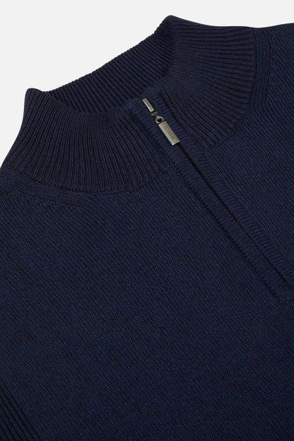 Benetti Brosna 1/4 Zip Jumper Indigo