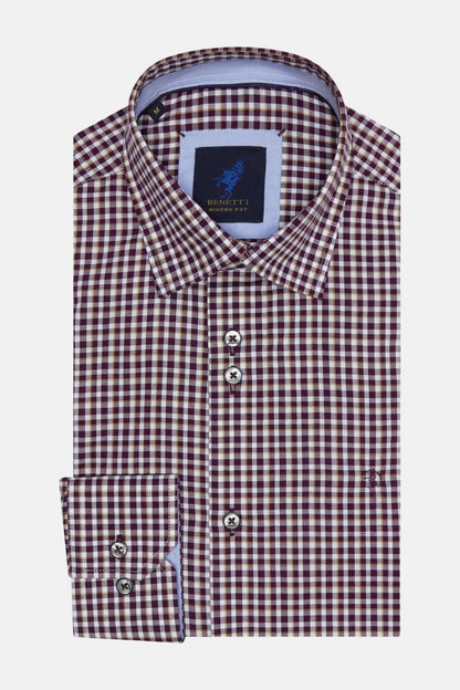 Benetti Capri Wine Shirt