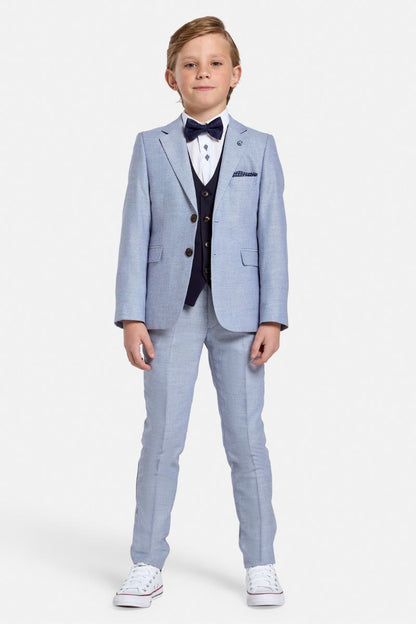 Benetti Boys Nicky Communion Suit Blue