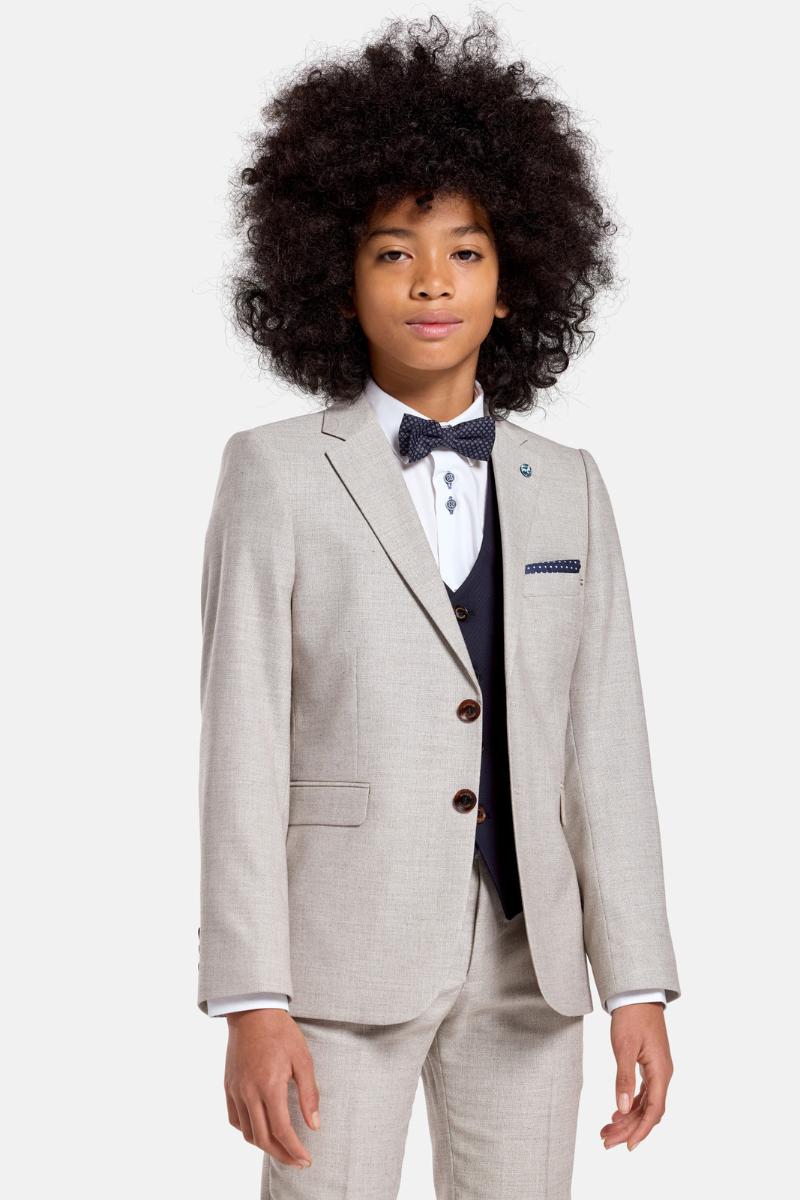 Benetti Boys Nicky Communion Suit Stone