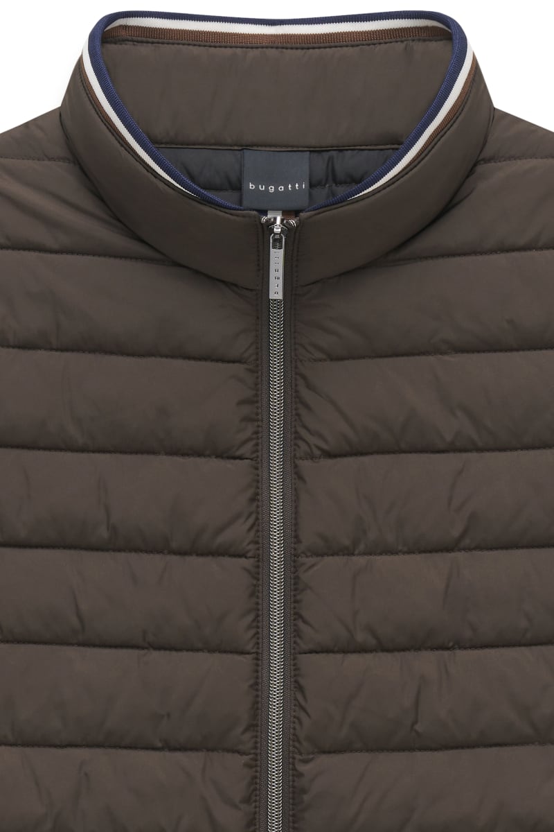 Bugatti 21010 Zip Gilet Brown