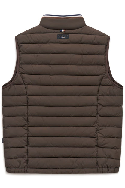 Bugatti 21010 Zip Gilet Brown