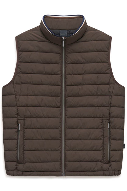 Bugatti 21010 Zip Gilet Brown