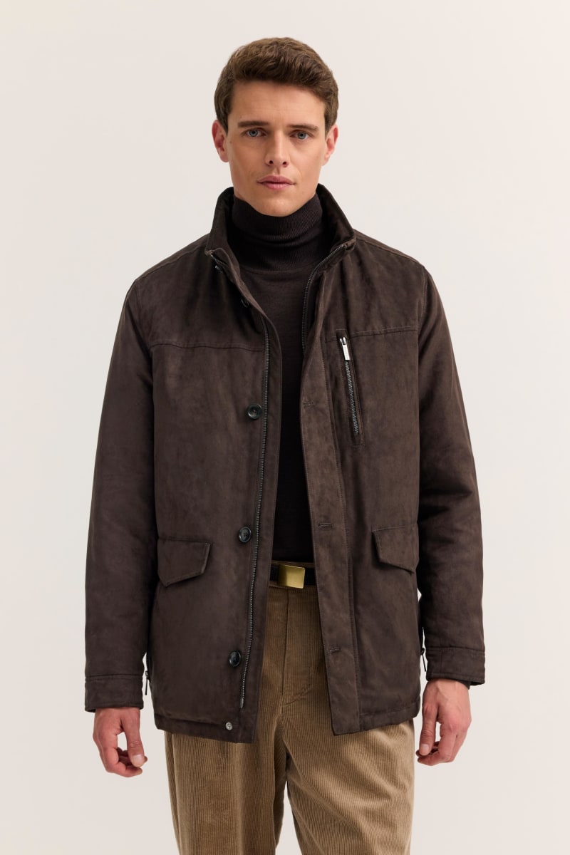 Bugatti 21019 Padded Jacket Brown