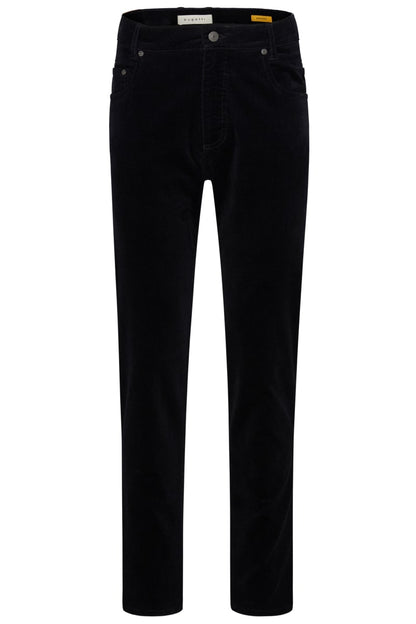 Bugatti 26334F Five-Pocket Cord Trousers Navy