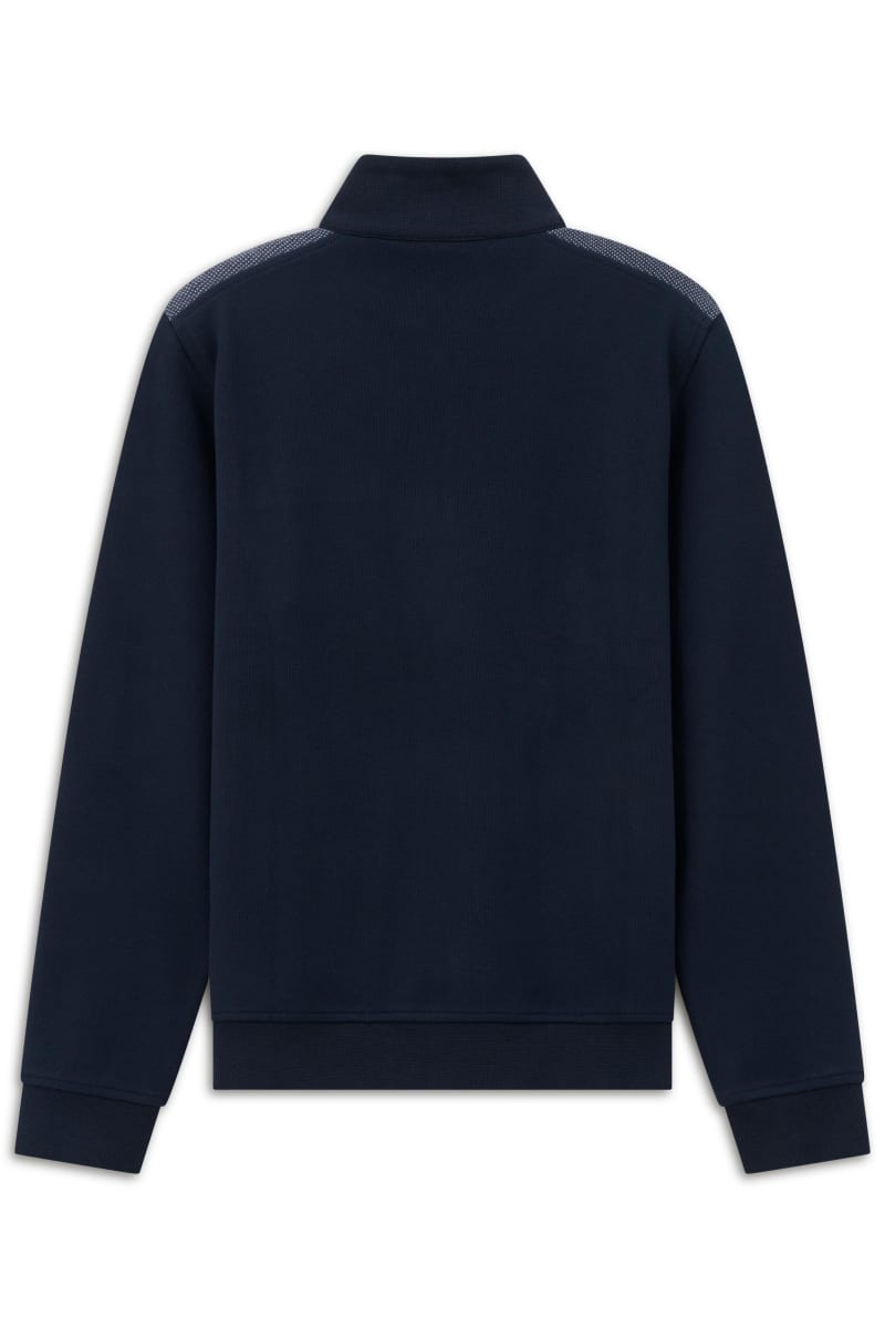 Bugatti 25058F Half Zip Sweatshirt Navy