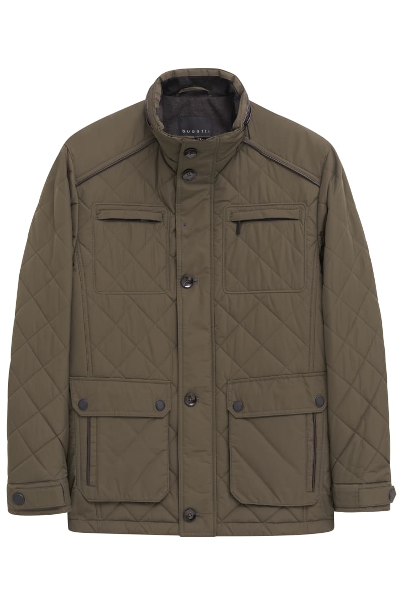 Bugatti 99052 Diamond Quilted Jacket Olive