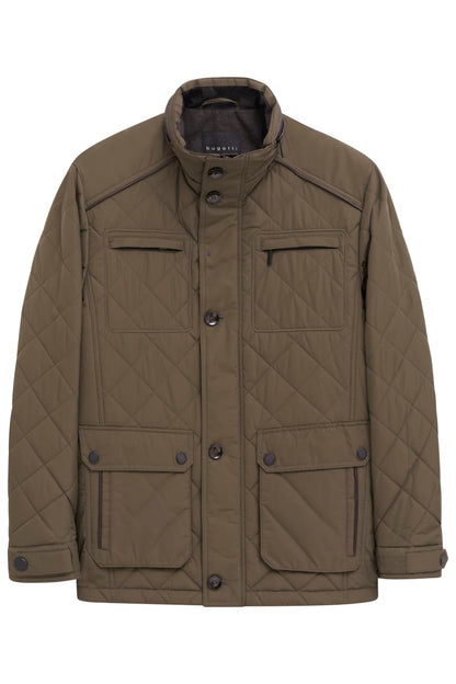 Bugatti 99052 Diamond Quilted Jacket Olive