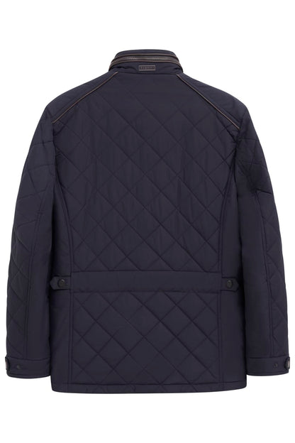 Bugatti 99052 Diamond Quilted Jacket Navy