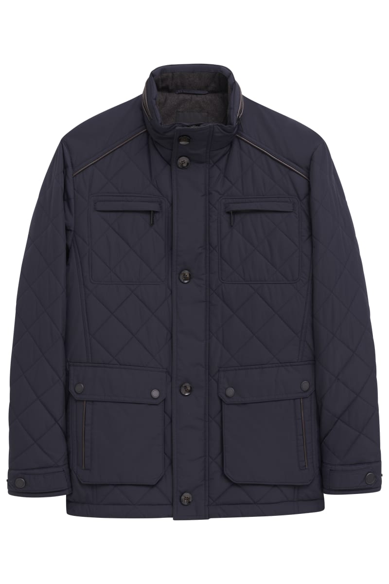 Bugatti 99052 Diamond Quilted Jacket Navy