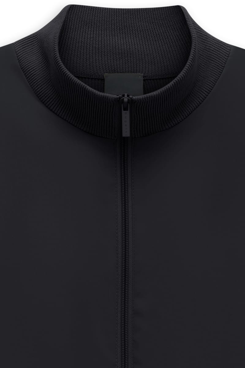 Bugatti 25571F Zip Through Cardigan Navy