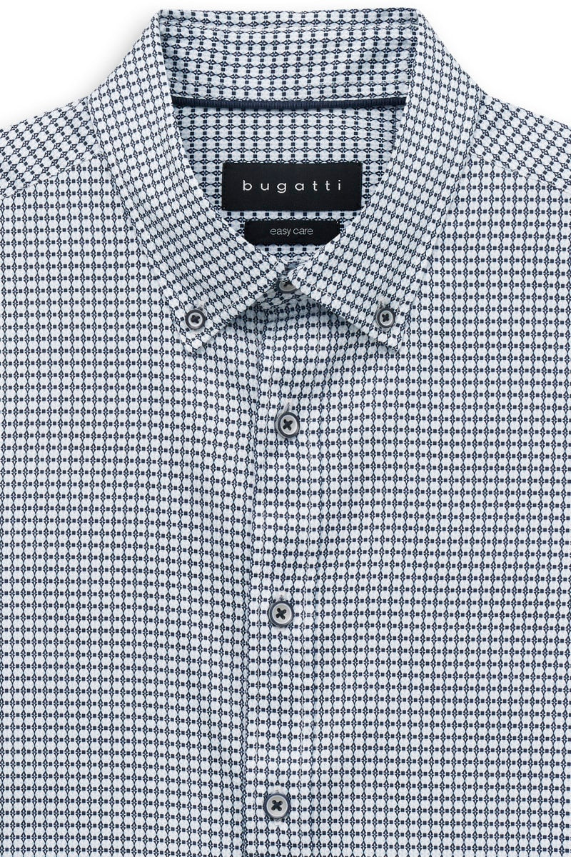 Bugatti 28510F Casual Shirt Navy