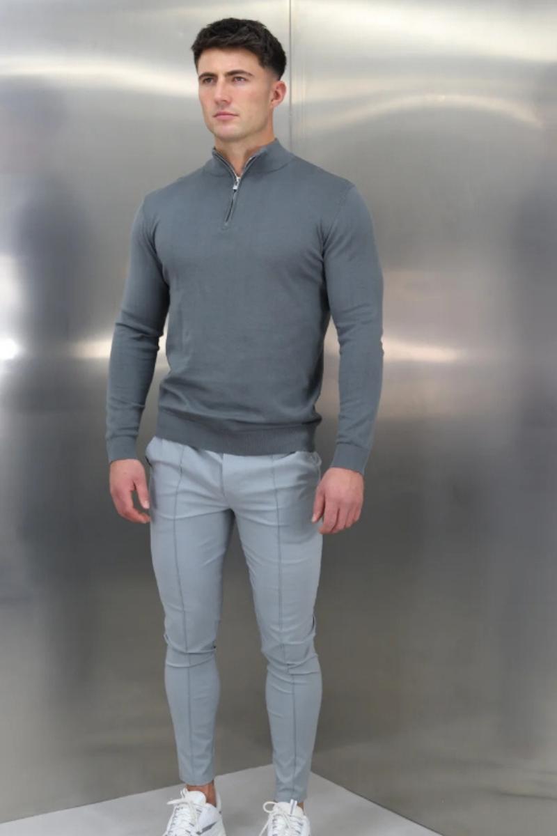 Capo 1/4 Zip Top Charcoal