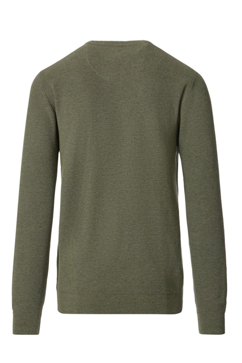 Casa Moda 05800 O Neck Jumper Green