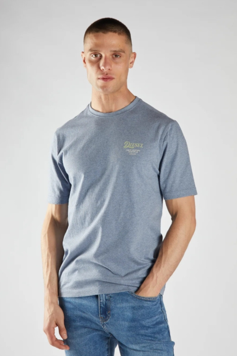 Diesel Parson Tee Court Blue